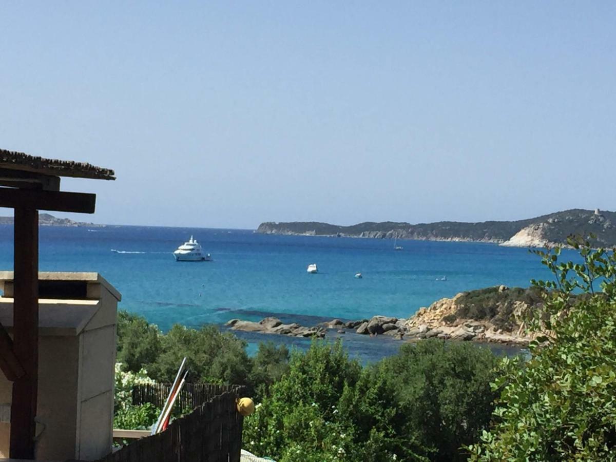 シミウス Casa Vacanza La Terrazza Panoramica A 200 Mt Dal Mareヴィラ エクステリア 写真